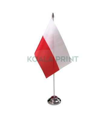 Lenkijos stalinė vėliavėlė, 12 x 20 cm