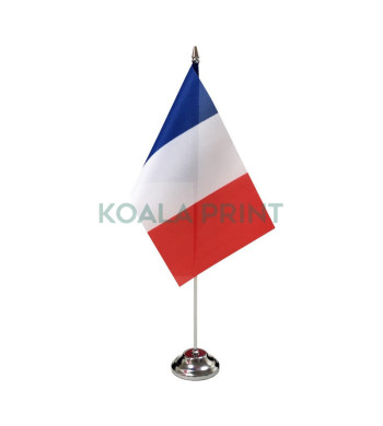 Prancūzijos stalinė vėliavėlė, 12 x 20 cm