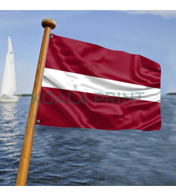 Latvijos laivo vėliava