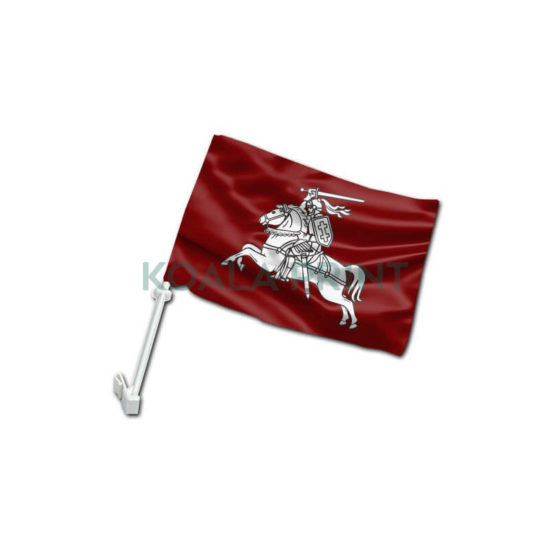 Senojo Vyčio VI automobilinė vėliavėlė su koteliu