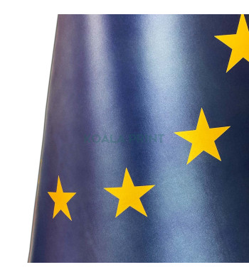 Prabangi Europos Sąjungos vėliava, standi tekstilė