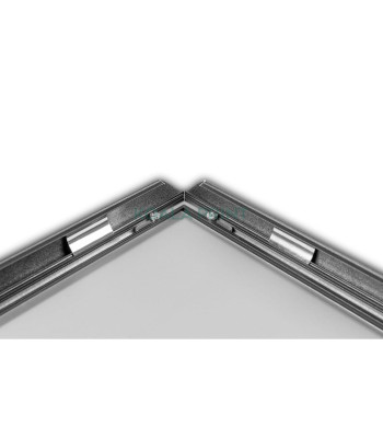 A1 reklaminis rėmelis plakatui, juodas