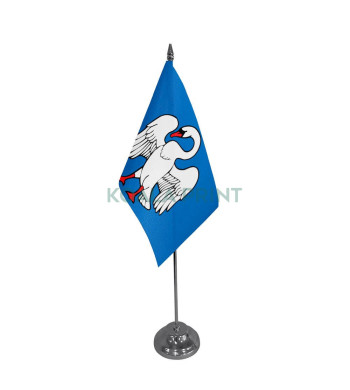Jonavos miesto stalinė vėliavėlė, 12 x 20 cm