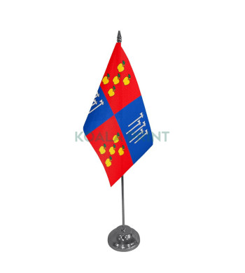 Kybartų miesto stalinė vėliavėlė, 12 x 20 cm