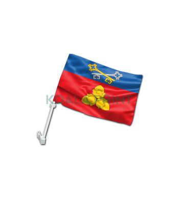 Šalčininkų miesto automobilinė vėliavėlė su koteliu