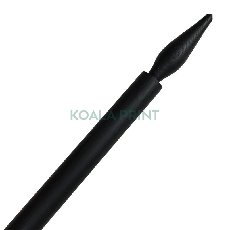 Vėliavos kotas Liepsnelė, juodas RAL9005