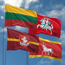 Lietuvos ir miestų vėliavos
